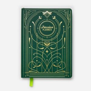 WEEKLY 2024 Planner Evergreen Gilded Magic (Large)